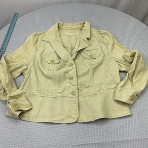 Merona Women's Light Yellow Blazer